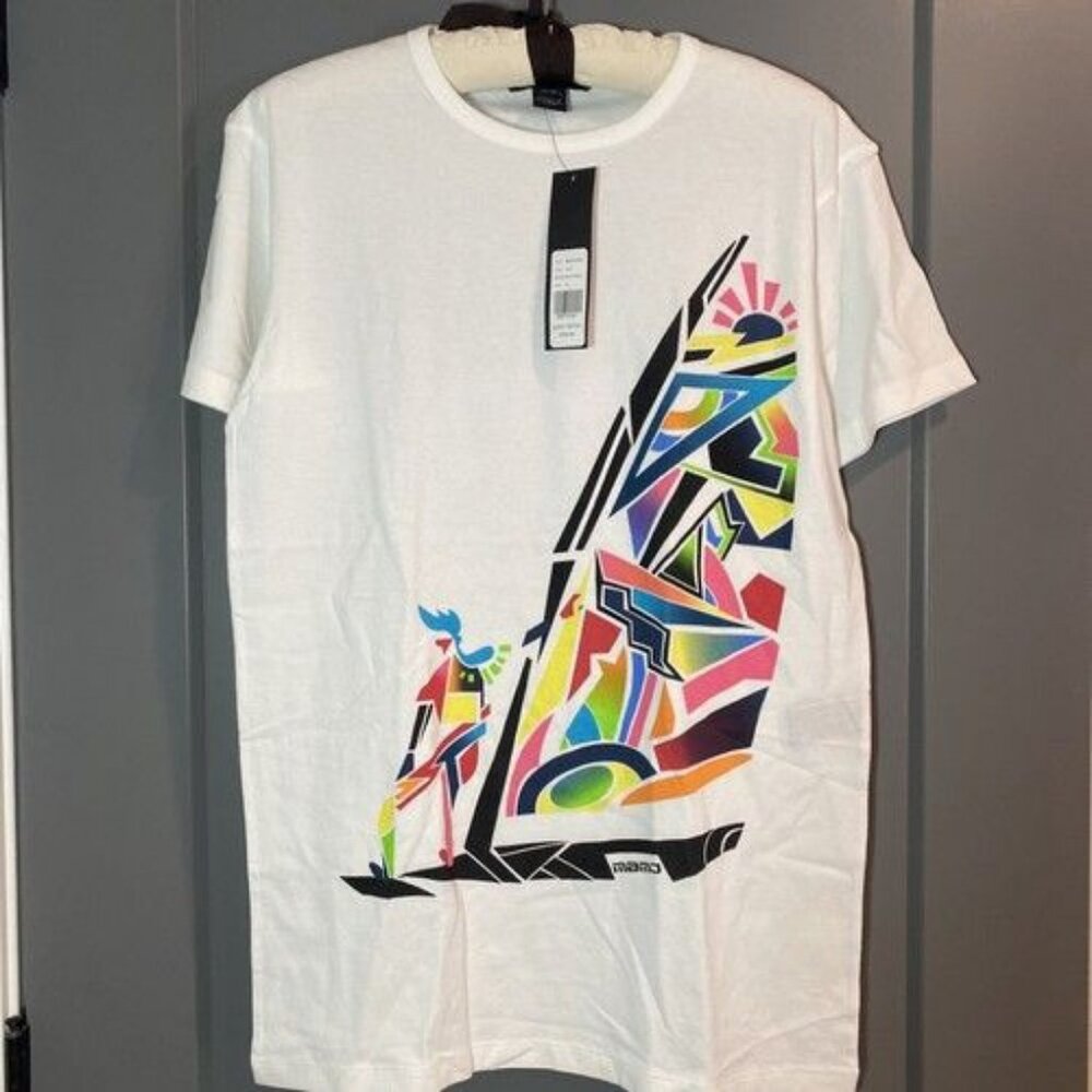 MARC BY MARC JACOBS Men’s Basic Printed Round-Neck T-Shirt XS White